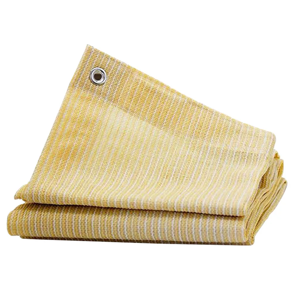 

Shade Cover Sunscreen Mesh Garden Netting Summer Cream Color Encrypted Thickened Rectangle Outdoor Durability Sunshade Yard