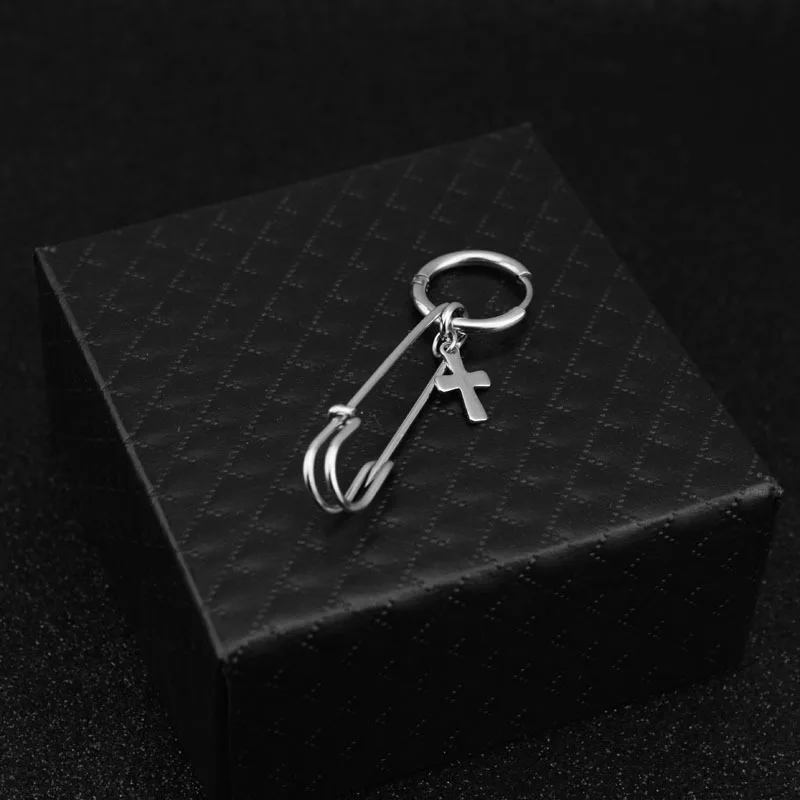 Лидер продаж мужские Нержавеющая сталь серьги аксессуары мода диких звезда