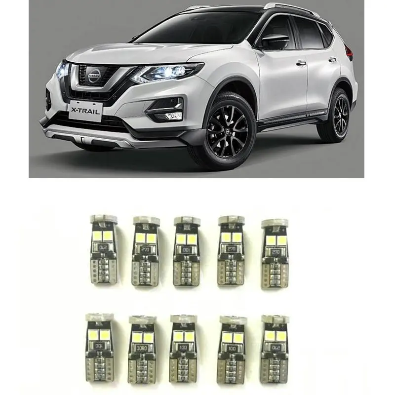 

Canbus w5w Led interior lights For nissan qashqai juke x-trail tiida 350Z 370Z altima armada Kubistar LEAF Maxima Micra Murano