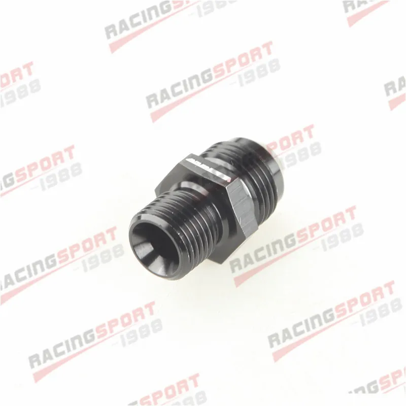 Male 8AN AN8 Flare к M16 x 1 5 (мм) метрический прямой фитинг черный/синий | Автомобили и