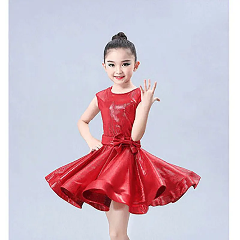 

Платье для латинских танцев, детское, разноцветное, профессиональное, для девочек, для сальсы, румбы, самбы, танго