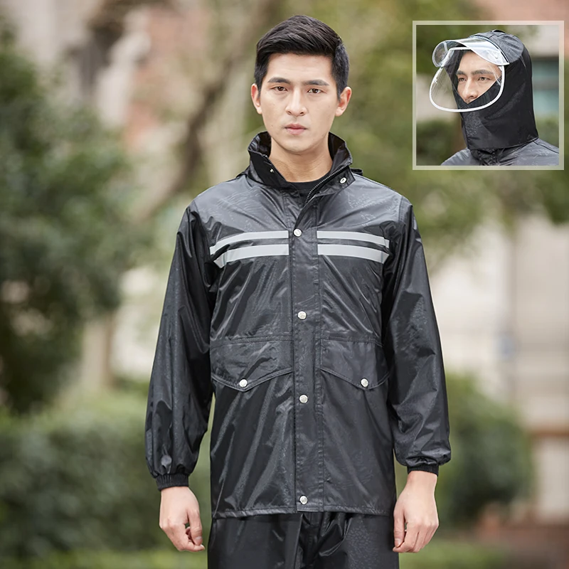 Брюки для путешествий дождевик куртка водонепроницаемый комплект мотоциклетный