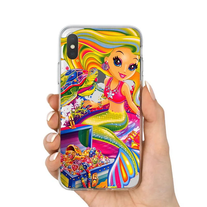 T-6070 Lisa frank Мягкий силиконовый прозрачный чехол для телефона для iPhone X XS MAX 6 7 8 plus 5 5S 6s se для Apple XR лучший высококачественный корпус - Цвет: T-6070