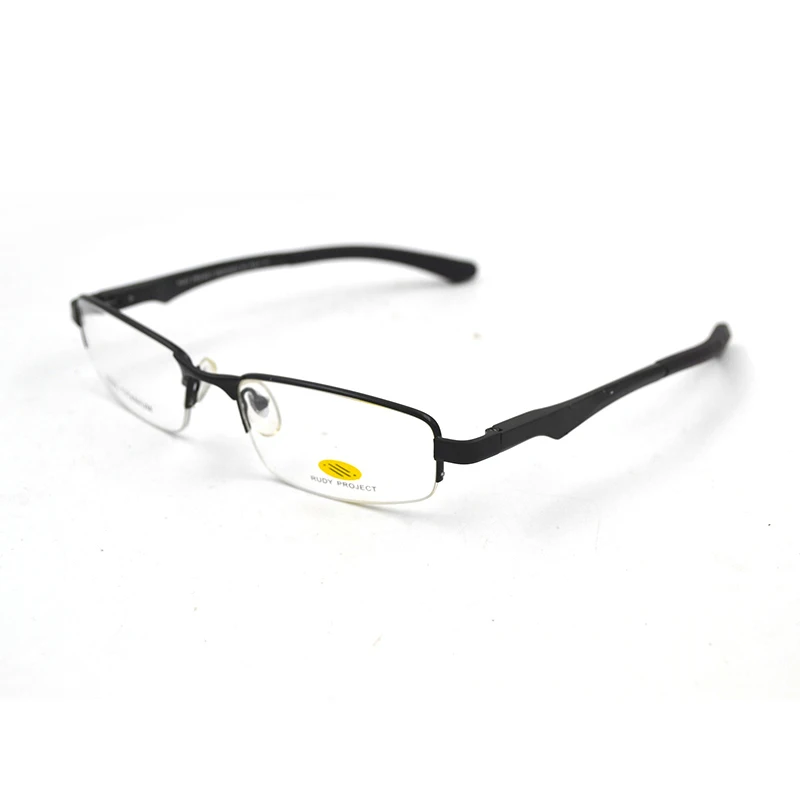 Оправа для очков с полу ободком из чистого титана мужские прозрачные очки