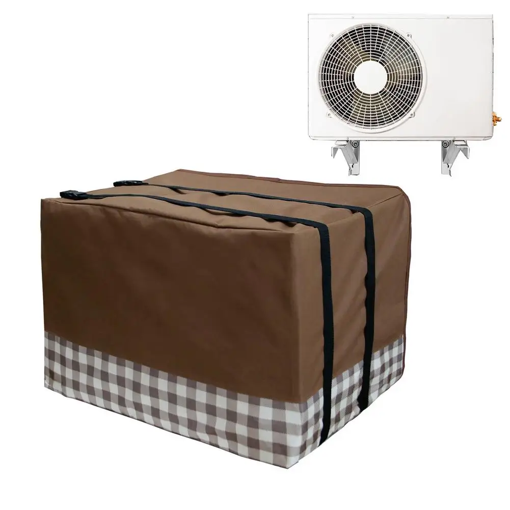 

Защитная крышка для кондиционера, прочные водонепроницаемые чехлы для наружного и нижнего покрытия кондиционера