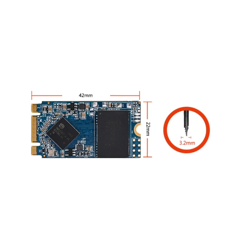 Внутренний твердотельный накопитель XISHUO M.2 ssd 128 ГБ m2 NGFF 2242 SATA SSD 256 M2 2280 512 1 ТБ для