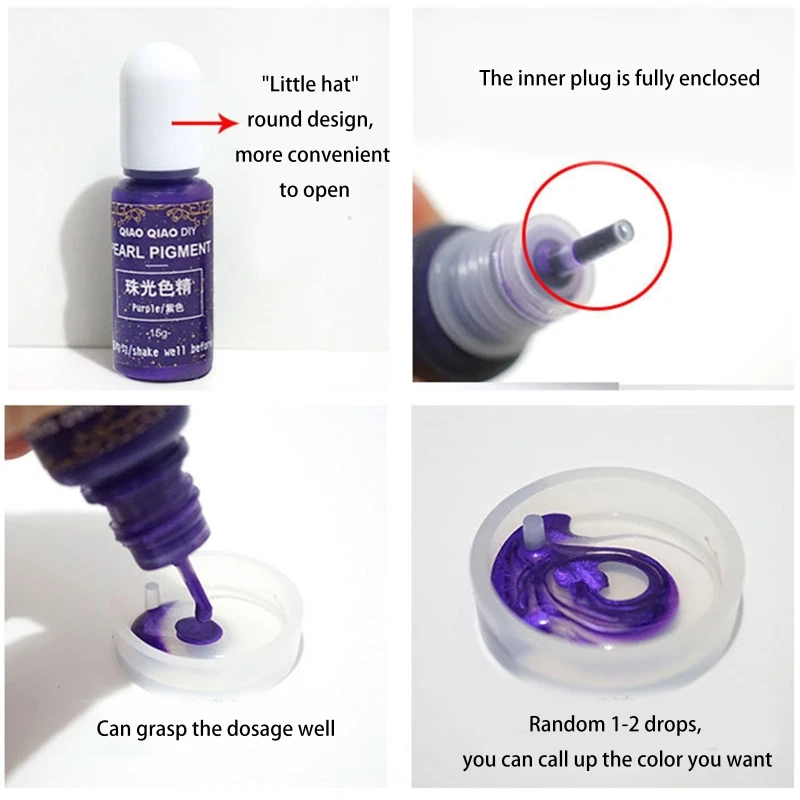 

26Colors Crystal Epoxy Pigment UV Resin Dye DIY Art Craft Jewelry Colorant Decor 10.26 New