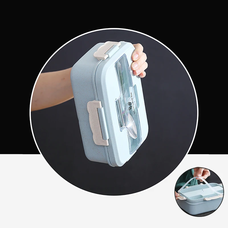 Портативная коробка для бенто MICCK детей герметичный контейнер еды ланчбокс