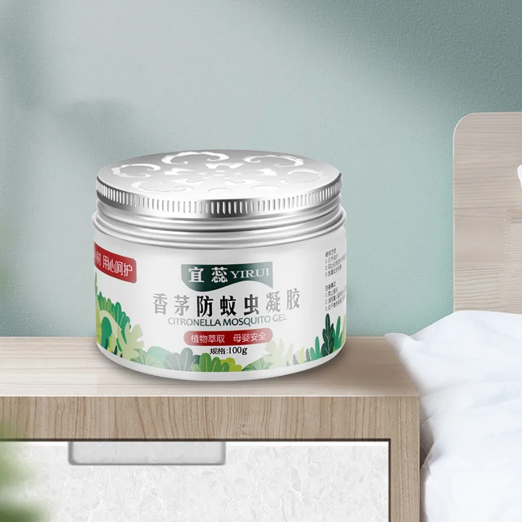 Available For Pregnant Children Natural Mosquito Repellent Scented Gel Protection Pure Citronella Anti-Insect Tool | Дом и сад