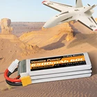 Youme 2 шт 11,1 V 3S Lipo батарея 3300mah 4500mah 5200mah 6200mah 6500mah жесткий чехол T Deans XT60 XT90 EC5 EC3 жесткий чехол RC части