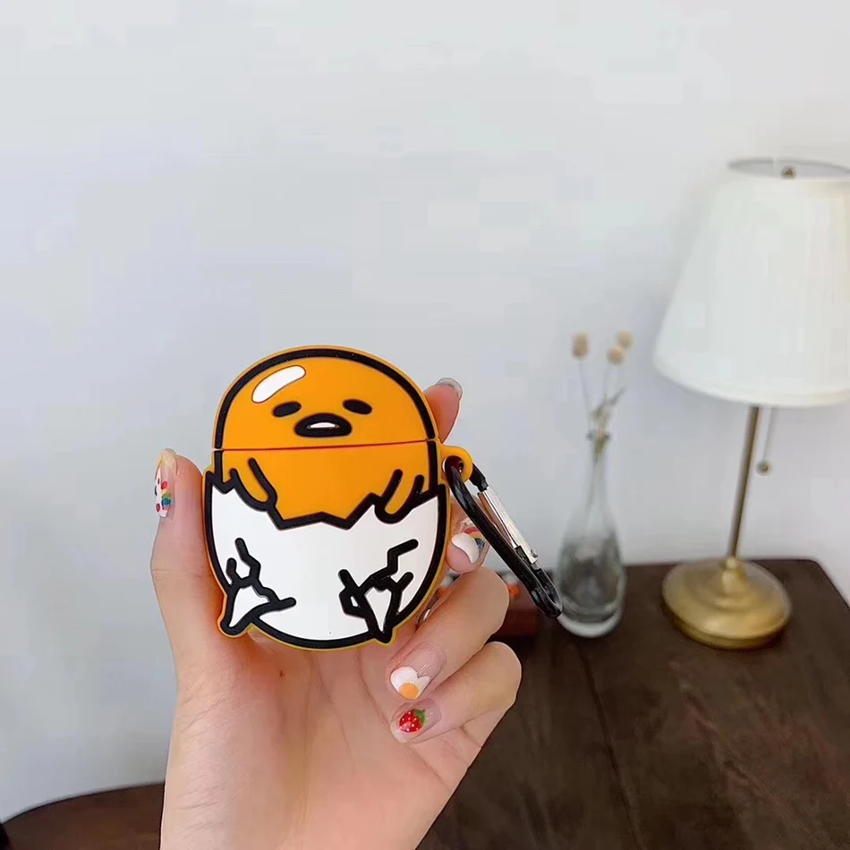 467 Чехол для AirPods с милым 3D рисунком авокадо, чехол для наушников Apple Airpods 2, силиконовый чехол для наушников Air pods, ремешок для наушников - Цвет: 467