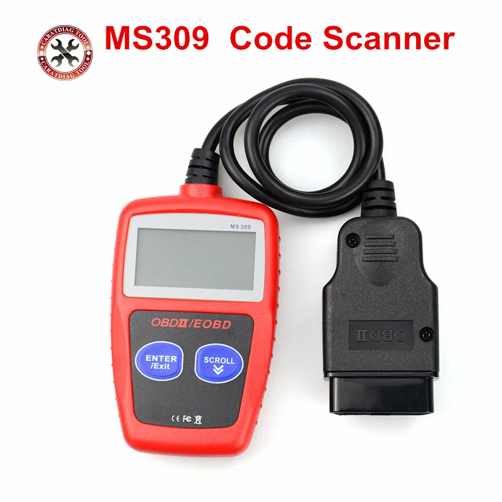 Сканер кодов MS309 CAN BUS OBD2 считыватель автомобиля EOBD OBD II диагностический