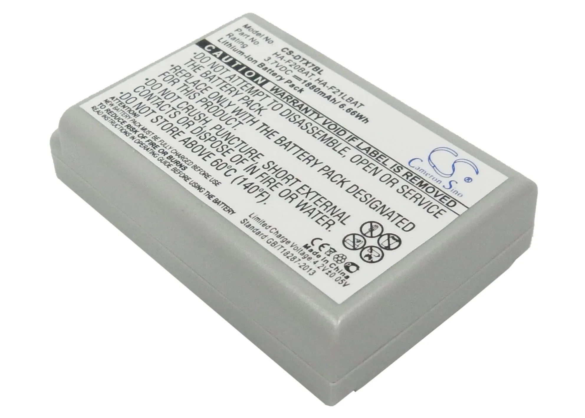 Cameron Sino 1880mAh Battery For Casio DT-X7 DT-X7M10E DT-X7M10R HA-F21LBAT | Электроника