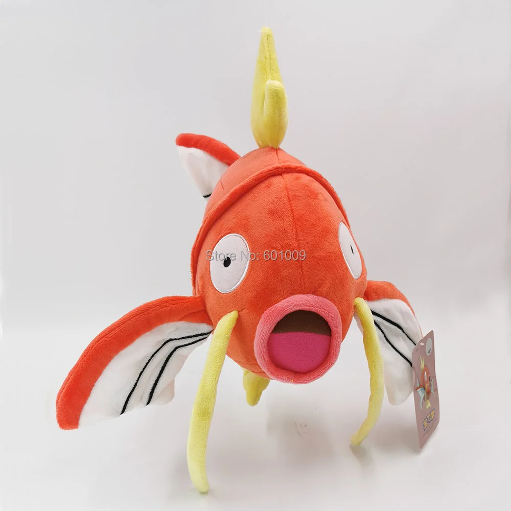 Натуральная Magikarp Pokemon Go 30 см Брелок Плюшевая Кукла фаршированные мягкие чехлы для