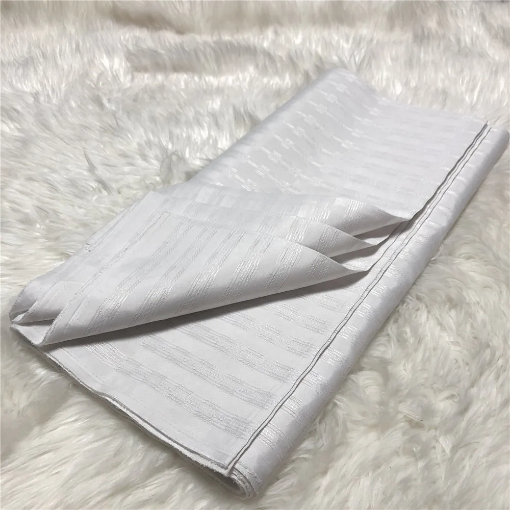 Ткань унисекс 5 ярдов в нигерийском стиле однотонная ткань атику | Дом и сад