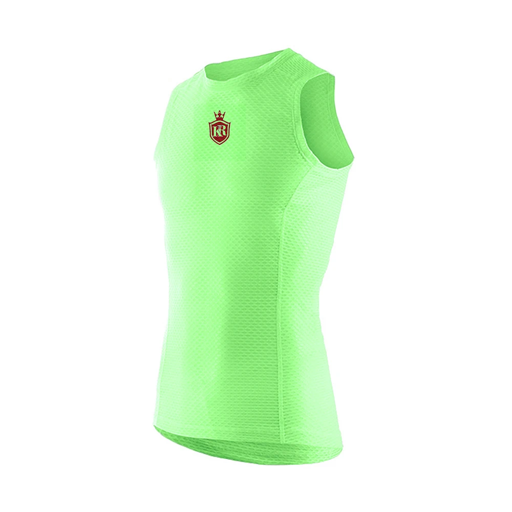 

2021 KR INEOS cycling bottoming shirt men's bicycle underwear summer outdoor sports sleeveless breathable quick-drying shirt