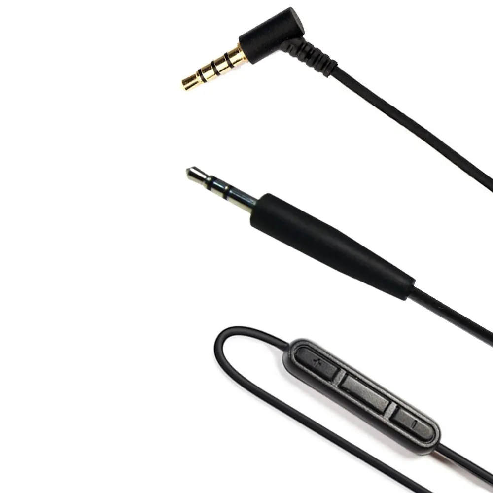 Замена аудиокабеля Khopesh для Bose QC3 QC 3 QC15 QC25 OE2 OE2i AE2 AE2i AE2w кабель для наушников Bose шнур iOS Android Mic