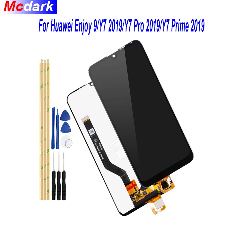 Для Huawei Enjoy 9/Y7 2019/Y7 Pro Prime 2019 ЖК дисплей и сенсорный экран дигитайзер в сборе Замена
