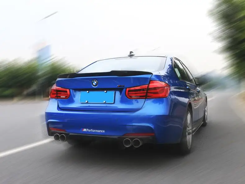 Спойлер для F30 F35 2012 2015 BMW 3 серии 320i 320li 325li 328i спойлер м из АБС пластика