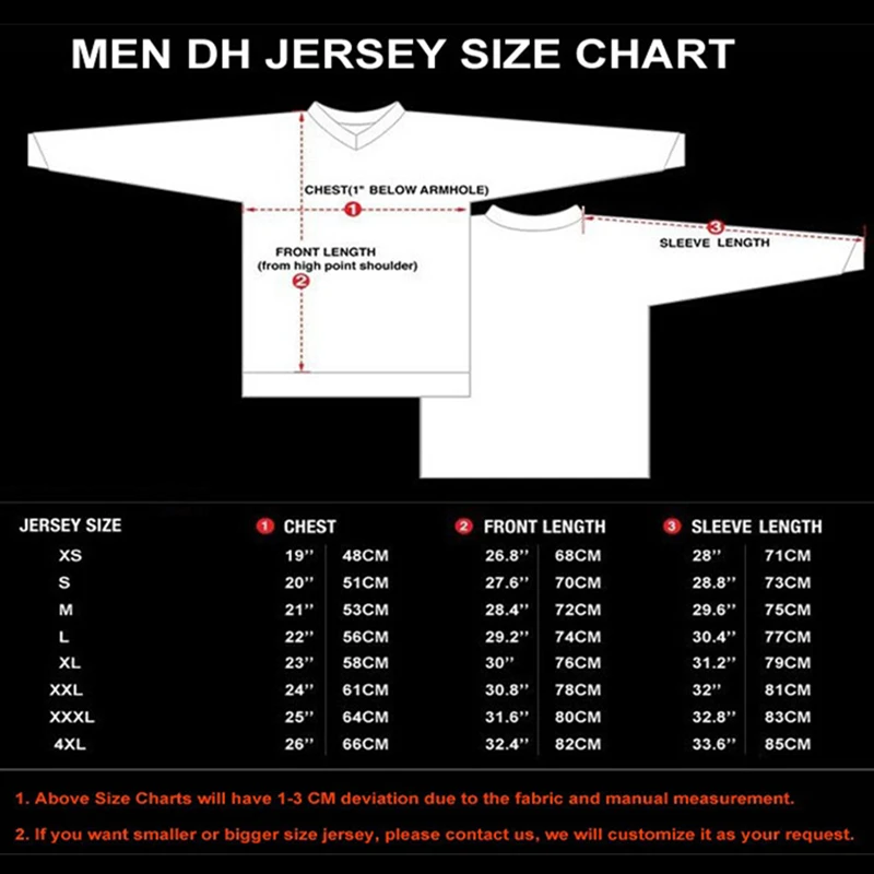 

New Men's Long Sleeve Motocross Jersey Maillot DH Bike Downhill Jersey Road Race Sportshirt MTB Contest Costume Quick-dry Shirts