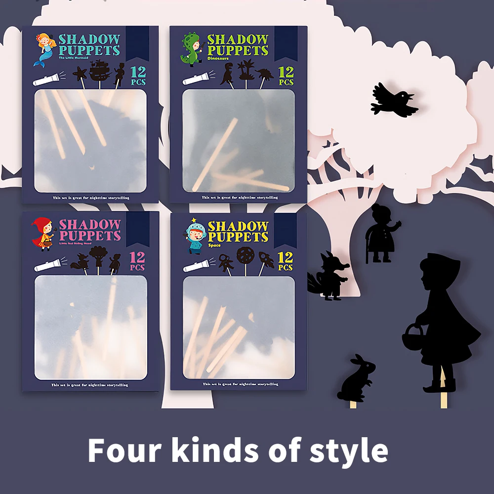 

Novelty Interesting Projection Game Silhouette Children'S Lighting Game Fun Parent-Child Interactive Cognitive Toys