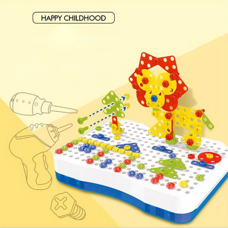 78 шт. детский Развивающий пазл-конструктор | Игрушки и хобби