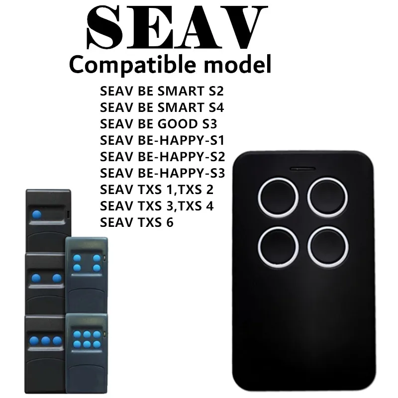 2020 SEAV TXS 1 2 3 4 6 пульт дистанционного управления Дубликатор 433 92 МГц BE HAPPY S1 S3 SMART S2