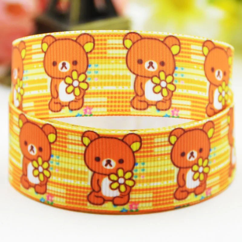 22 мм 25 38 75 Ruban Rilakkuma лента с принтом героев мультфильмов корсажная вечерние