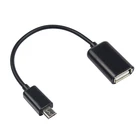 Адаптер USB Type-A-Micro USB, 5В, с проводомбез провода