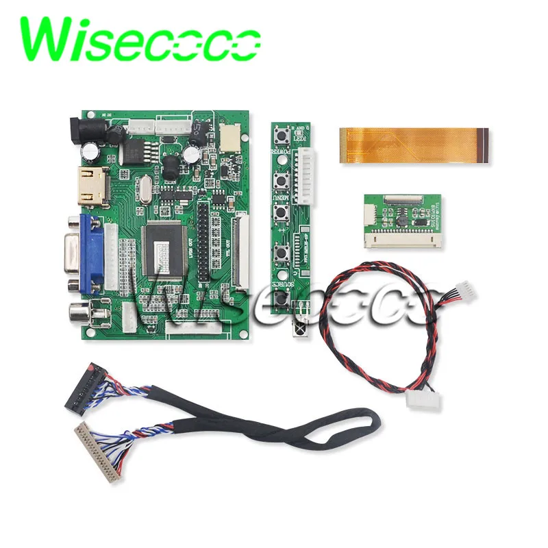 Ноутбук и планшет wisecoco 10 1 дюймов 1280x800 ips ЖК-экран для Asus TF300 TF300T N101ICG-L21 LVDS VGA AV плата
