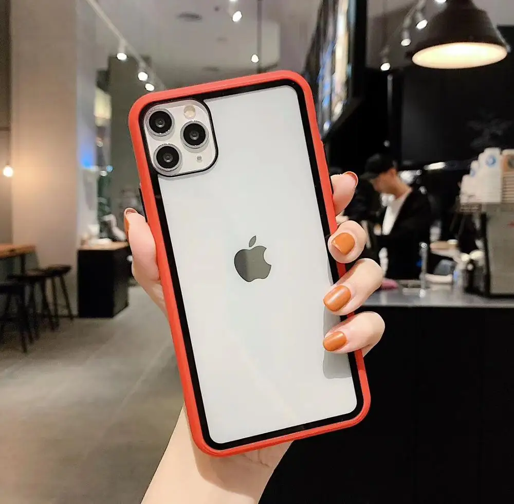Прозрачный чехол LOVECOM карамельных цветов для телефона iPhone 11 Pro Max XR X XS 7 8 Plus мягкий