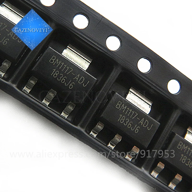 10 шт./партия Φ N05B Φ N06B Φ N03A Φ BM1117 SOT-223 Φ