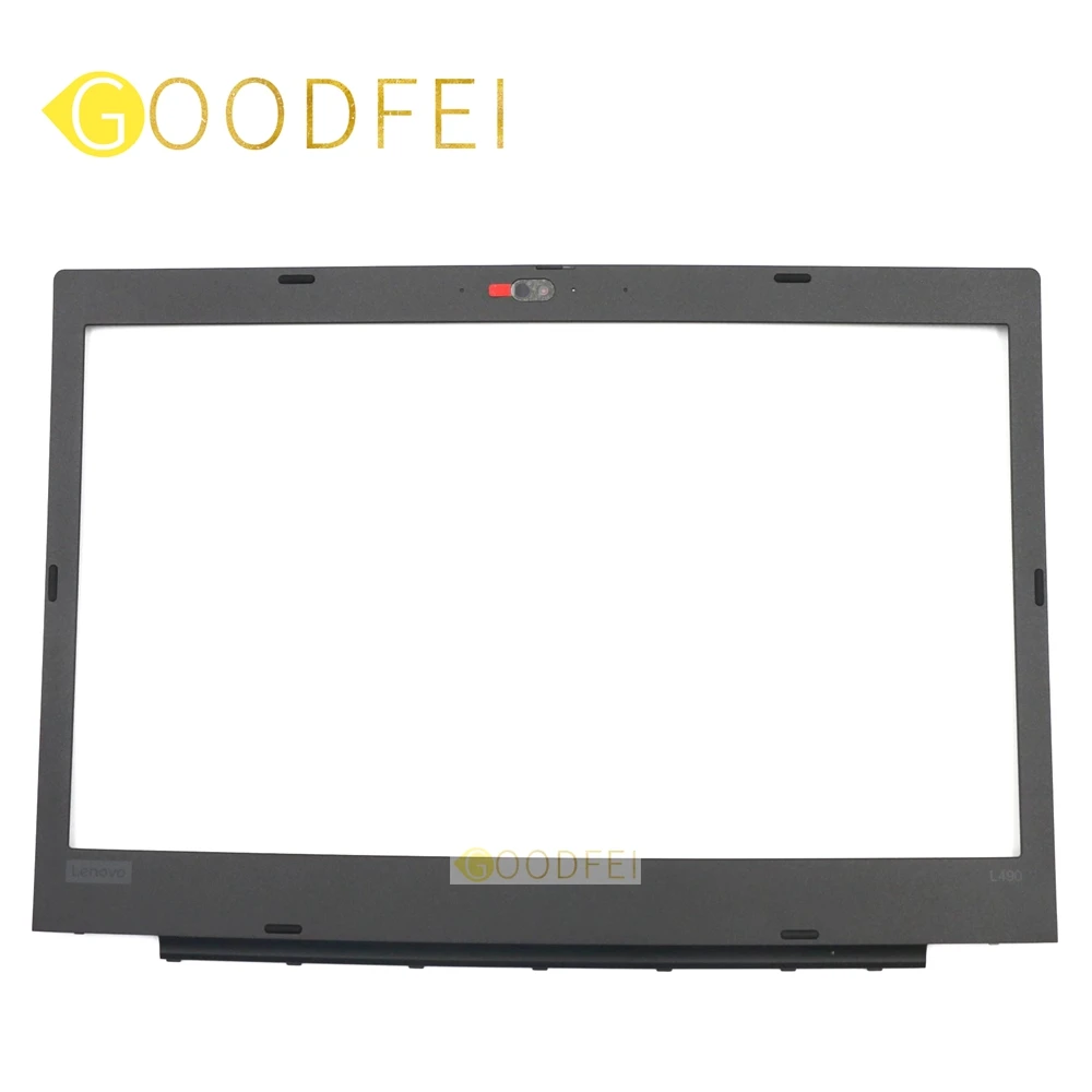 new original for lenovo thinkpad l490 lcd front bezel cover frame case 02dm324 ap1az000300 ir 02dm325 ap1az000400 free global shipping