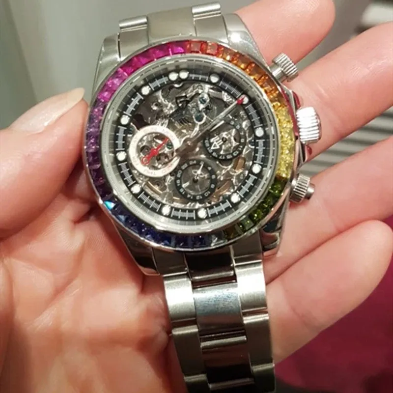 Часы наручные PAGANI Мужские механические брендовые автоматические