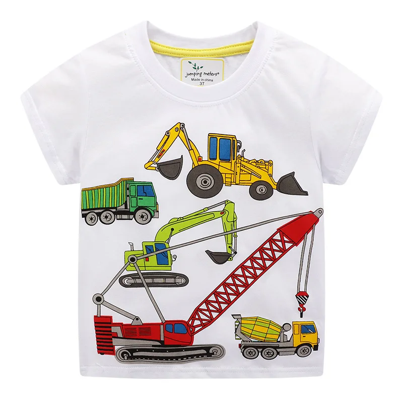 

wholesale Cartoon tops Baby Boy plane T-Shirt tees For Summer Kids Boy Girls frog T-Shirts Clothes Cotton clothing tees tops