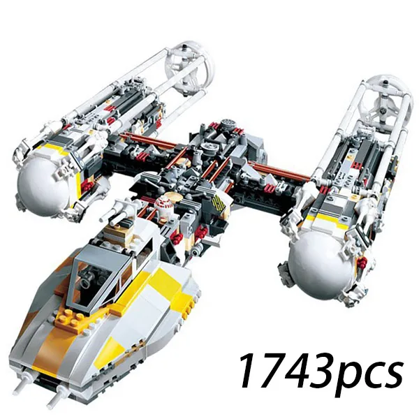 05040 Звездный План серии MOC Y wing атака модель космического истребителя