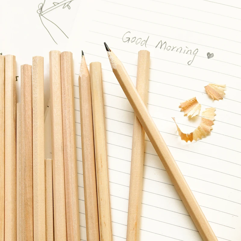 Карандаши HB из натурального дерева 10 шт.|Сувениры для вечеринок| |