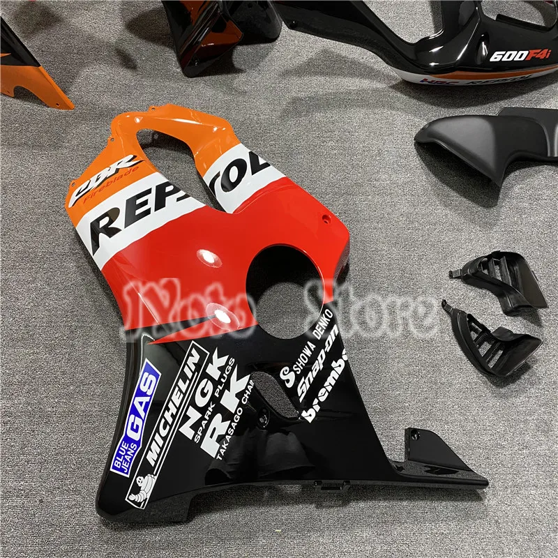Усовершенствованный комплект обтекателей для мотоцикла Honda CBR600F F4I 01-03 красный