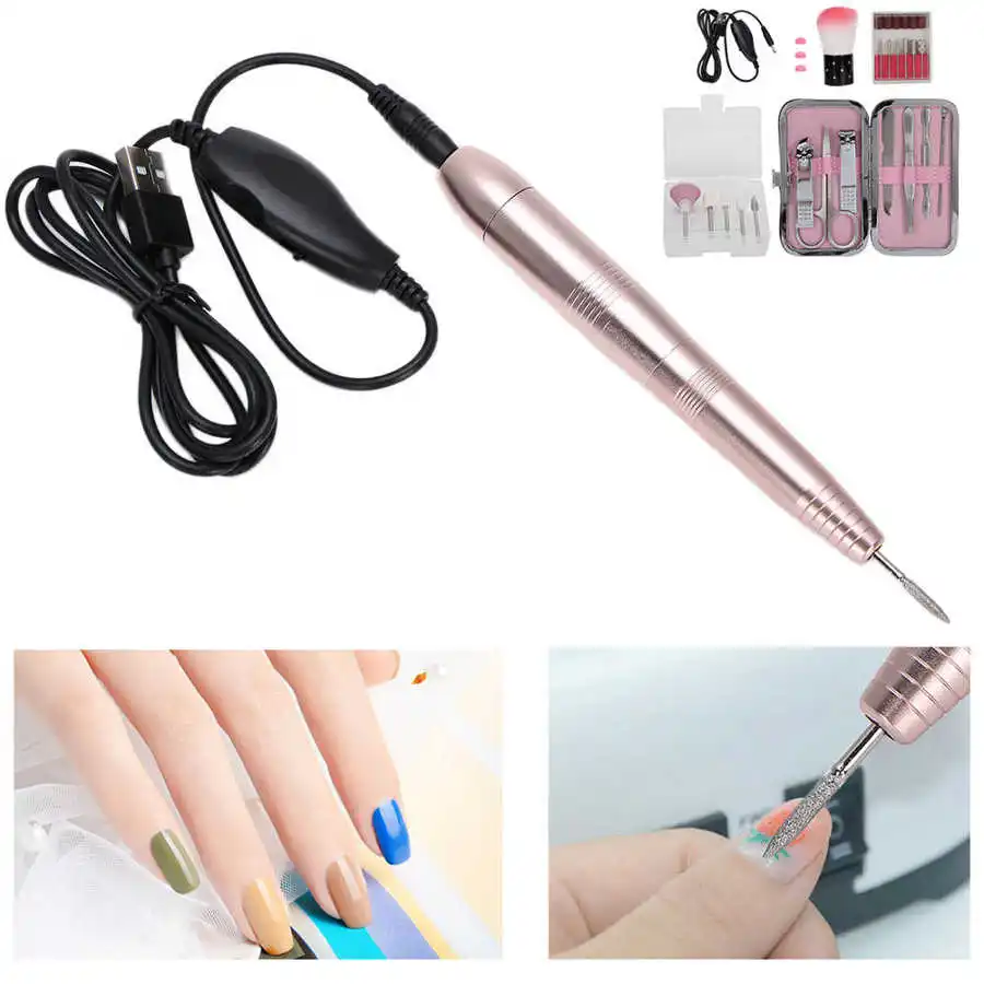 Лампа для ногтей 19000 об/мин Многофункциональная портативная электрическая дрель
