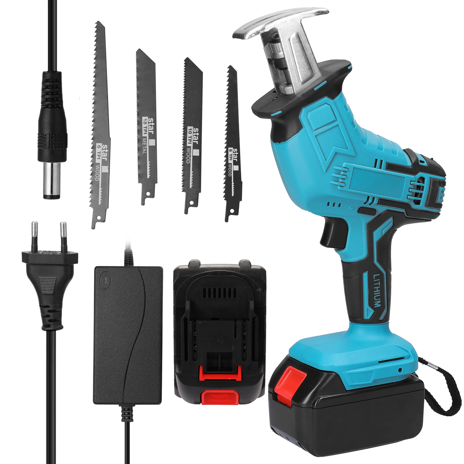 

Пила сабельная электрическая портативная аккумуляторная, 21 в