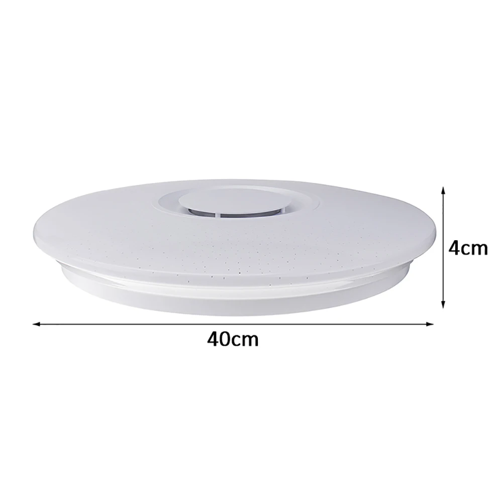 

24W Starry Sky Dimmable LED Ceiling Light Bluetooth Speaker APP Control Lamp