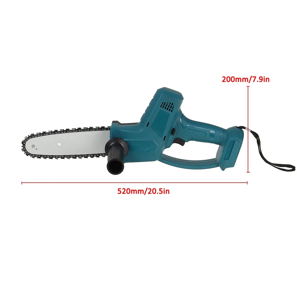 

Electric Pruning Saw 8 inch 1080W Chainsaw Wood Cutters Bracket Brushless Motor Garden Logging For Makita 18V Battery
