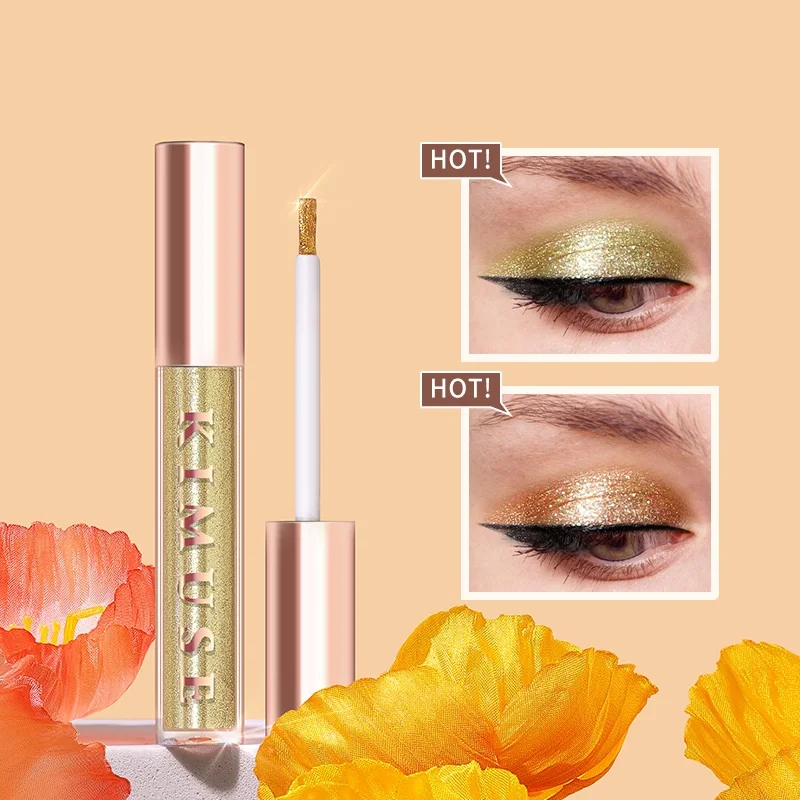 

Liquid Eye Shadow Pearlescent Polarized Crystal Diamond Glitter Easy to Dry Makeup Galaxy Glitter Liquid Eye Shadow