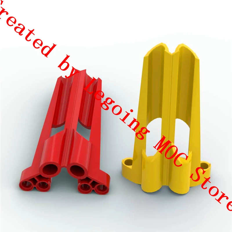 

Science and technology automobile building block moc-32534 + 32535 No.7 No.8 perforated panel decoration connector assembly toy