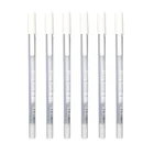 Маркеры для рисования на масляной основе, белые наконечники с точками, перманентные чернила для работы со стеклом, деревом, металлом, каучуком, камнем, искусством, маркеры, 6 шт.