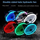 Чехол-вентилятор 120 мм 3pin, цветной, синий, красный, белый, зеленый подшипник, светодиодный вентилятор для охлаждения компьютера