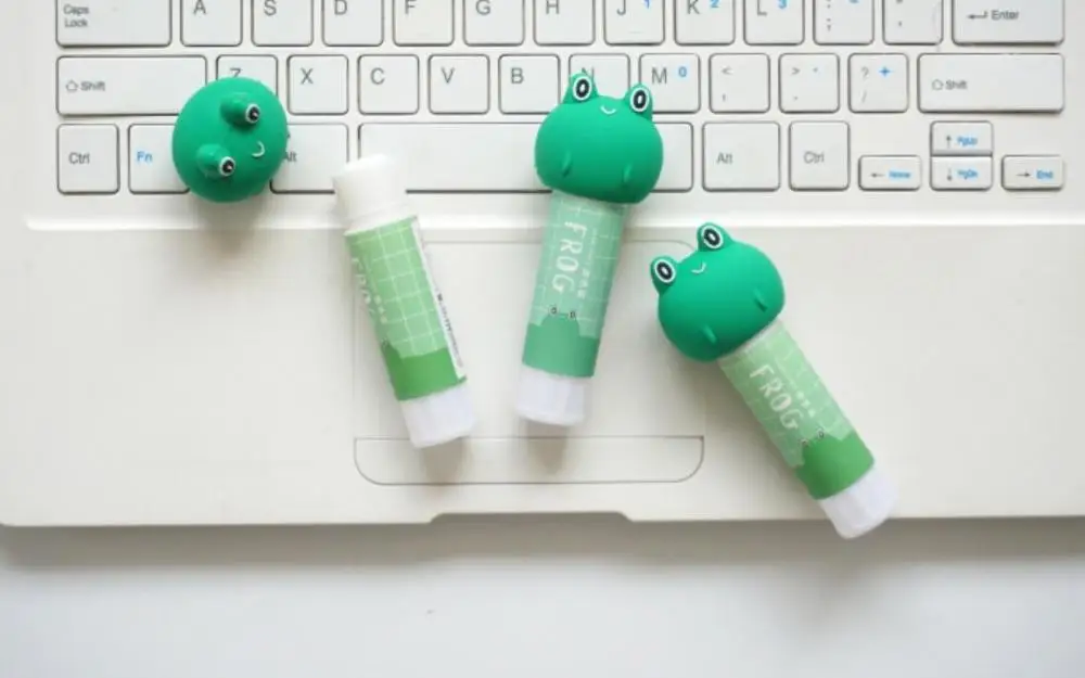 Канцелярские товары в Корейском стиле мультяшная лягушка клейкая палочка