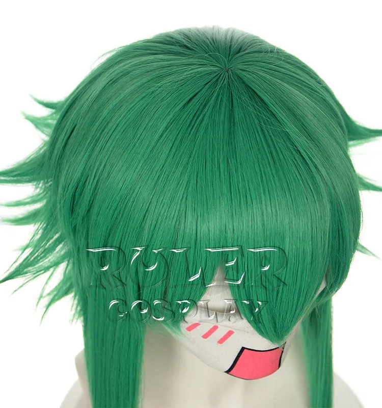 Vocaloid Camellia Gumi Megpoid Cosplay Short Green Heat Resistant Synthetic Hair Wigs+Free Wig Cap |