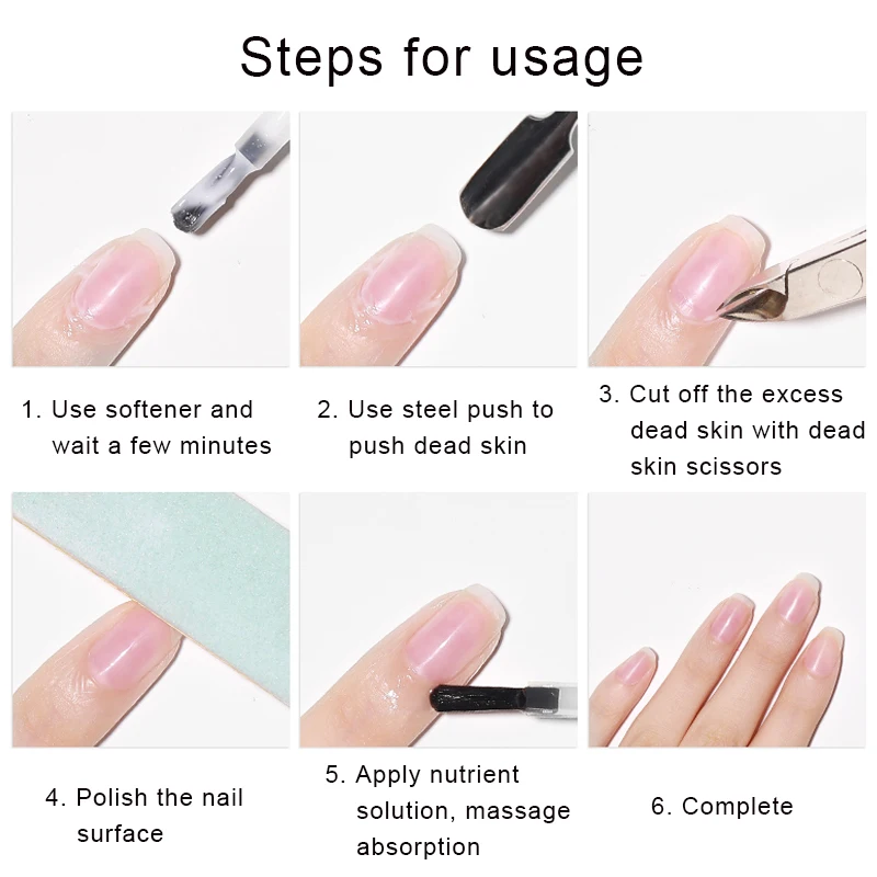 1 шт. гель для ногтей смягчитель кутикул масло 12 мл лечение питательное