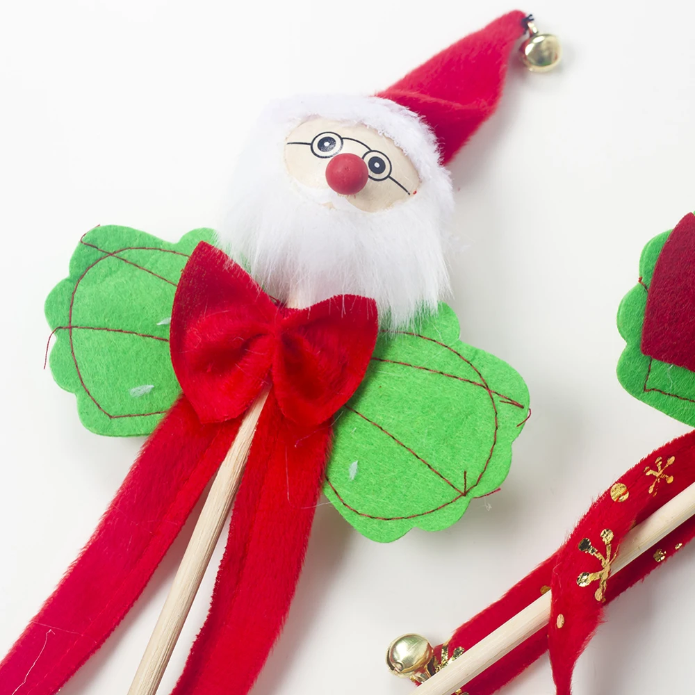 3 шт. новые рождественские деревянные погремушки колокольчики детские игрушки